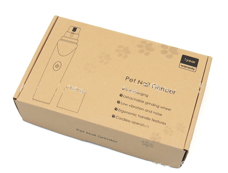 Electric Pet Nail Grinder, Quiet Dog & Cat Nail Trimmer
