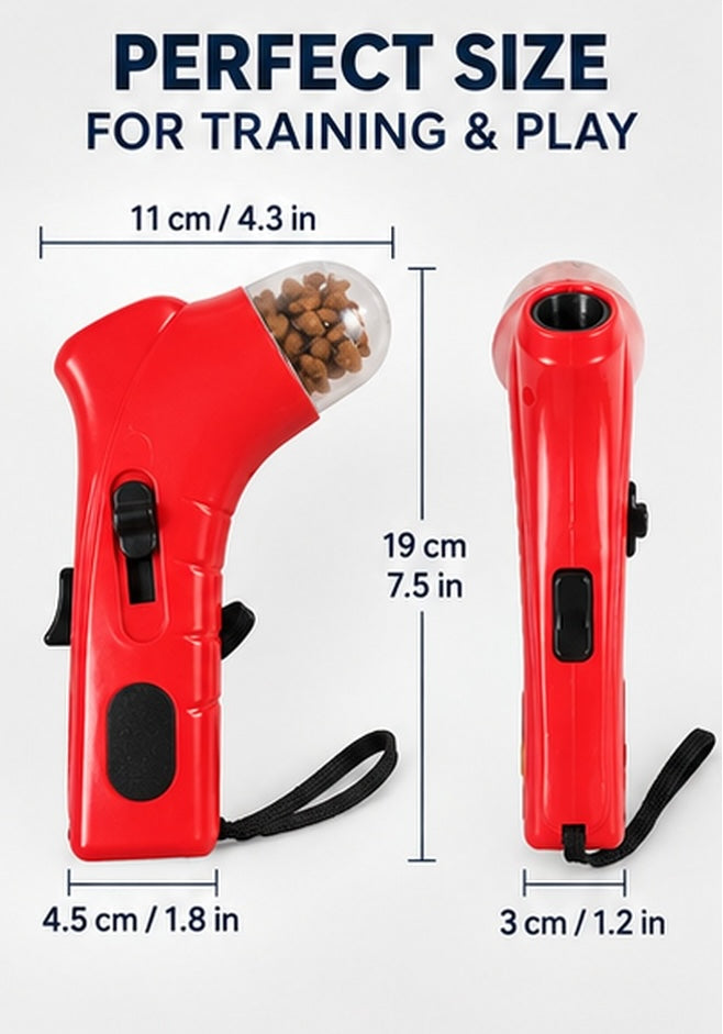 Pet Treat Launcher, Interactive Dog & Cat Training Toy