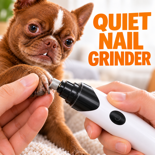 Electric Pet Nail Grinder, Quiet Dog & Cat Nail Trimmer