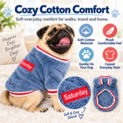 Pet Sweater for Dogs, Cotton Casual Dog Clothing