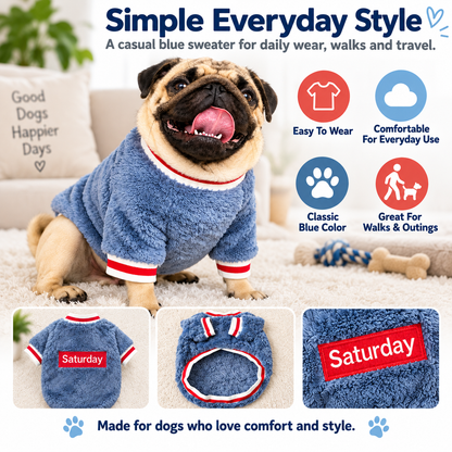 Pet Sweater for Dogs, Cotton Casual Dog Clothing