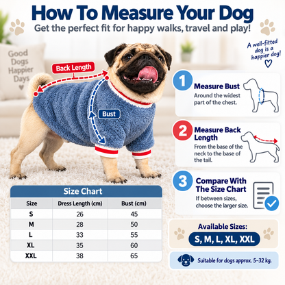 Pet Sweater for Dogs, Cotton Casual Dog Clothing