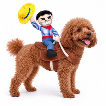 Halloween Pet Costume for Dogs, Funny Adjustable Cosplay Outfit