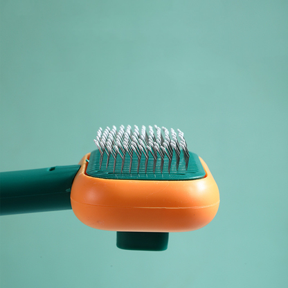 Pet Hair Grooming Brush for Dogs & Cats, Detangling Massage Comb